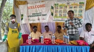 ಮುದಗಲ್ಲ :-ಔಷಧಿ ಸಿಂಪರಣೆ ಮಾಡುವಾಗ ರೈತರು ಜಾಗೃತರಾಗಿರಿ..