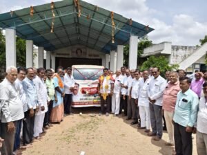 ಮುದಗಲ್ಲ :-ಕೈಲಾಸ ವಾಹನಕ್ಕೆ ಬಯ್ಯಾಪೂರು ಚಾಲನೆ ..