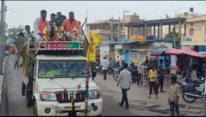 ಮುದಗಲ್ಲ:- ಮೇಗಳಪೇಟೆಯ ಶ್ರೀ ಜ್ಞಾನಜ್ಯೋತಿ ಶ್ರೀ ಗುರು ಗ್ಯಾನಪಯ್ಯನವರು ಮೂತಿ೯, ಕಳಸ ಮೆರವಣಿಗೆ..